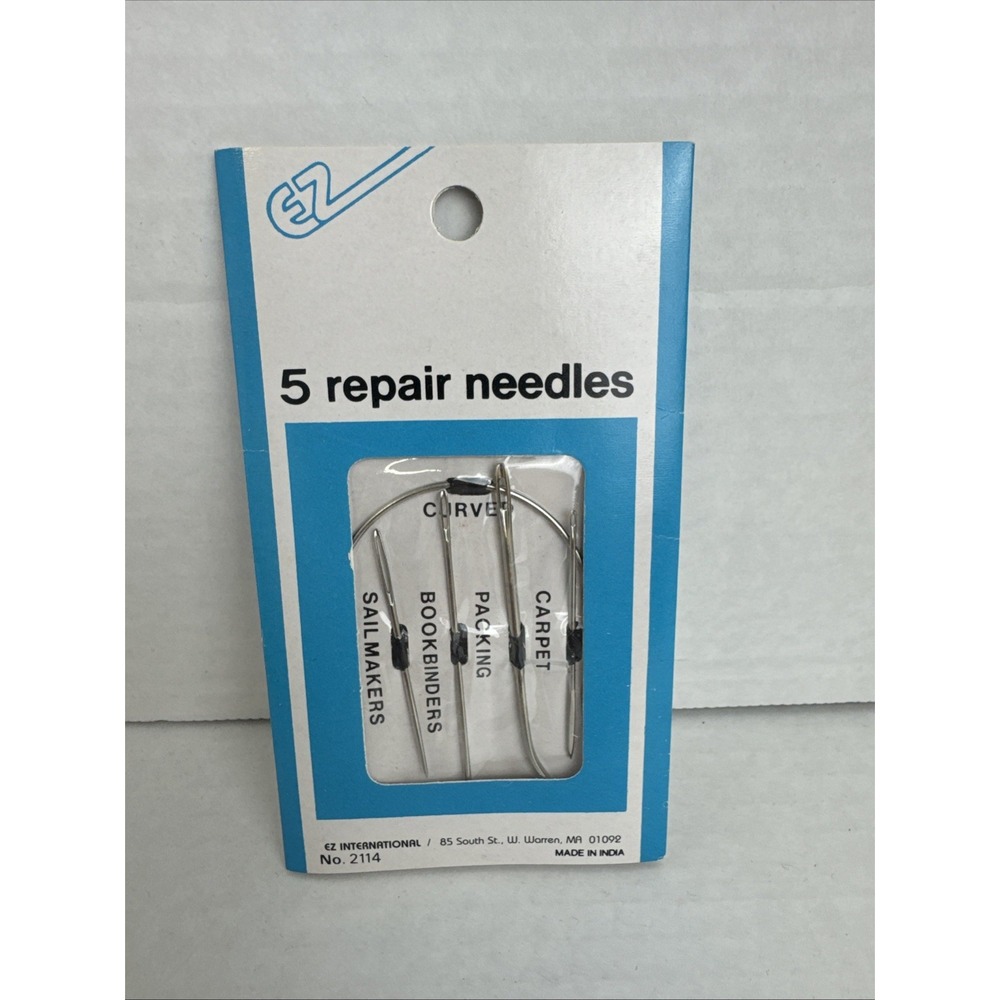 Home Repair SEWING NEEDLES LOT Mattress Carpet Sailmaking Upholstery Bookbinding